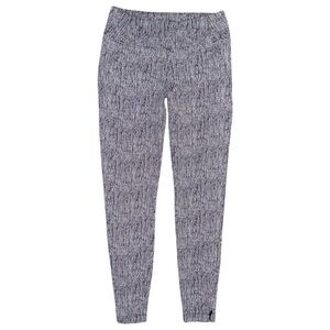 NWOT Athleta Delancey Skyline Textured Tight Pull-On Pants Leggings Black White